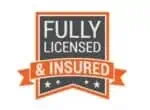 fully licensed and insured